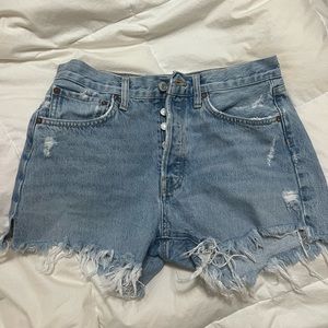 Agolde size 27 Parker long shorts